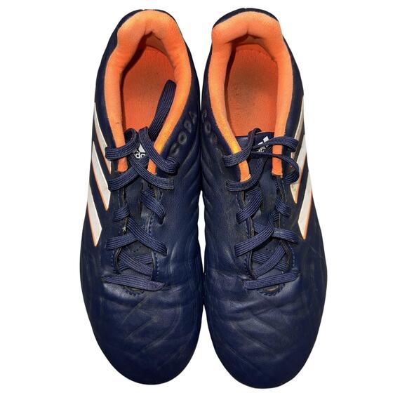 Adidas Copa Sense.3 FG Soccer Cleats Women’s 6 Youth 4.5 Blue Leather Shoes - Picture 5 of 10